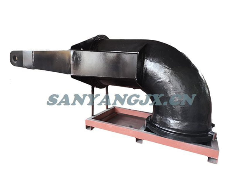 Nạo vét uốn cong với miếng cánh tay